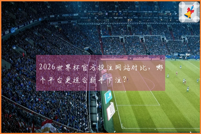2026世界杯官方投注网站对比，哪个平台更适合新手下注？